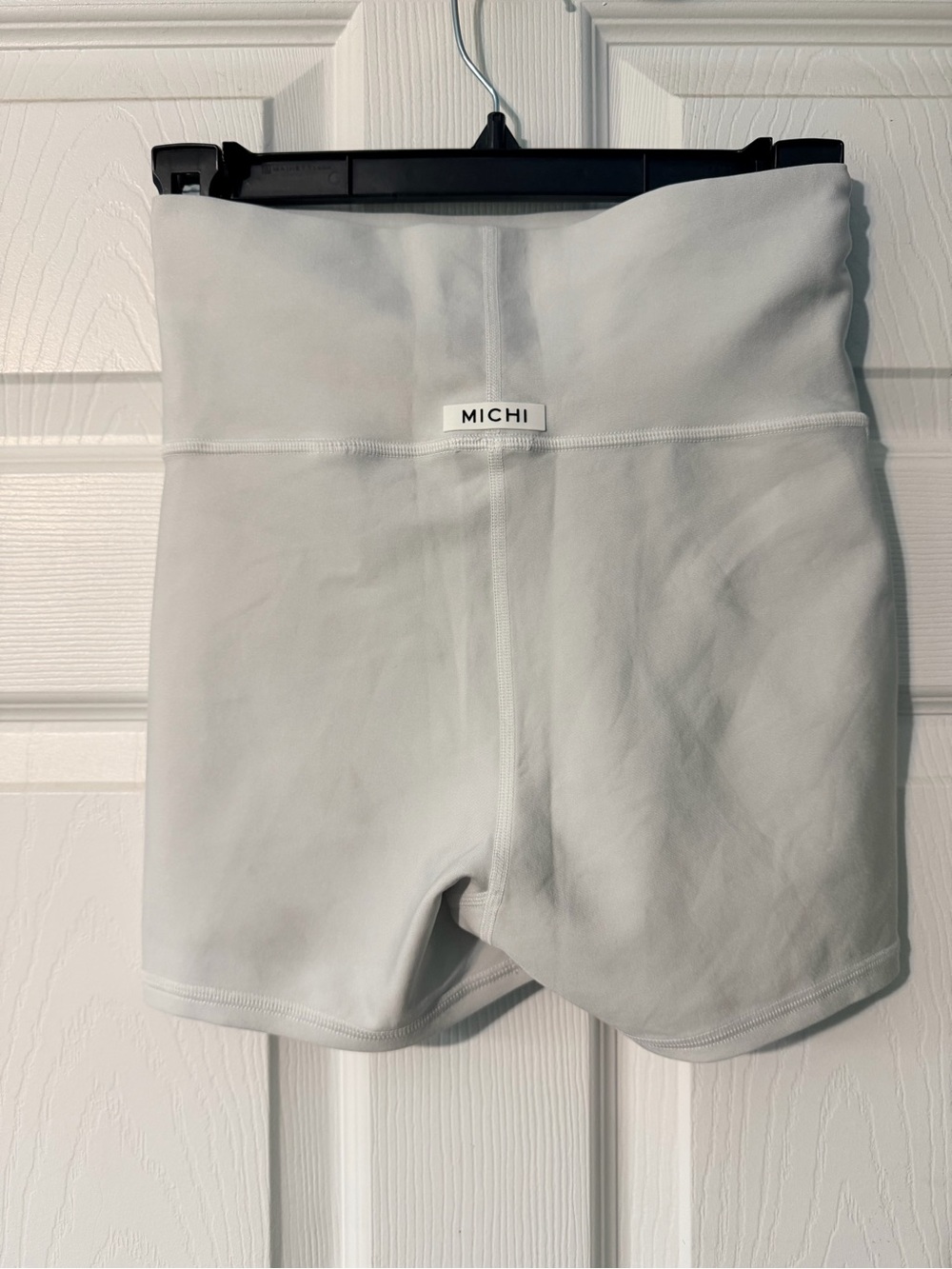 Michi Enigma Women's High-Rise White Performance Shorts